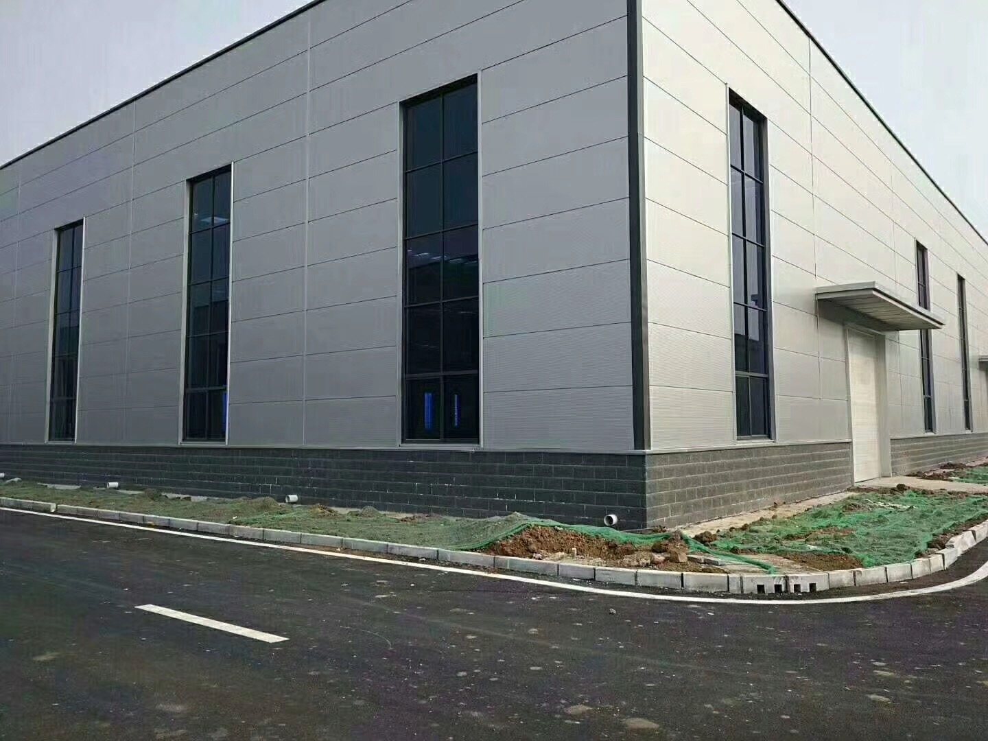 Beijing steel factory project, exterior view 3