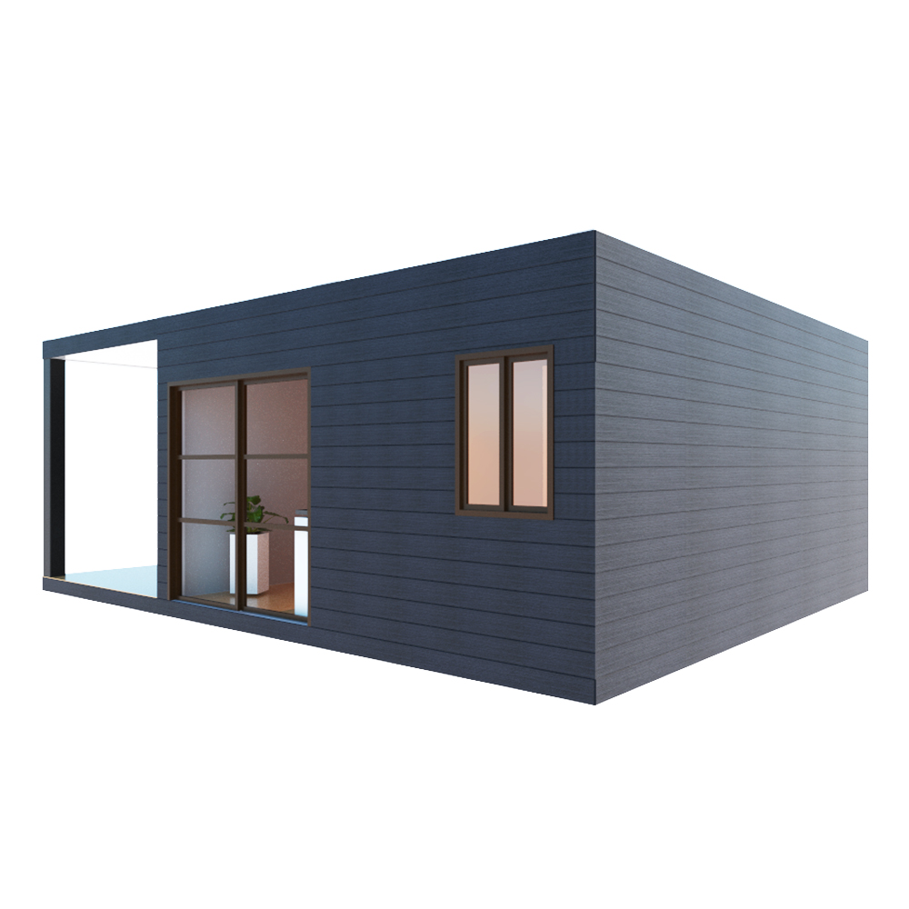 20ft Flat Pack Container House Rockwool Sandwich Panel Made Easy Install Modular House Container Toilet Featured Image