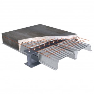 Floor Metal Decking Sheet Galvanized Corrugated Steel Deck for Steel Structure Building